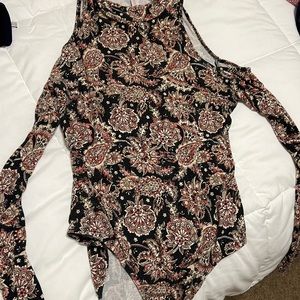 Turtle neck bodysuit